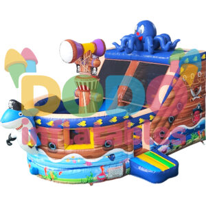Hoppeslott Blekksprutskip med sklie